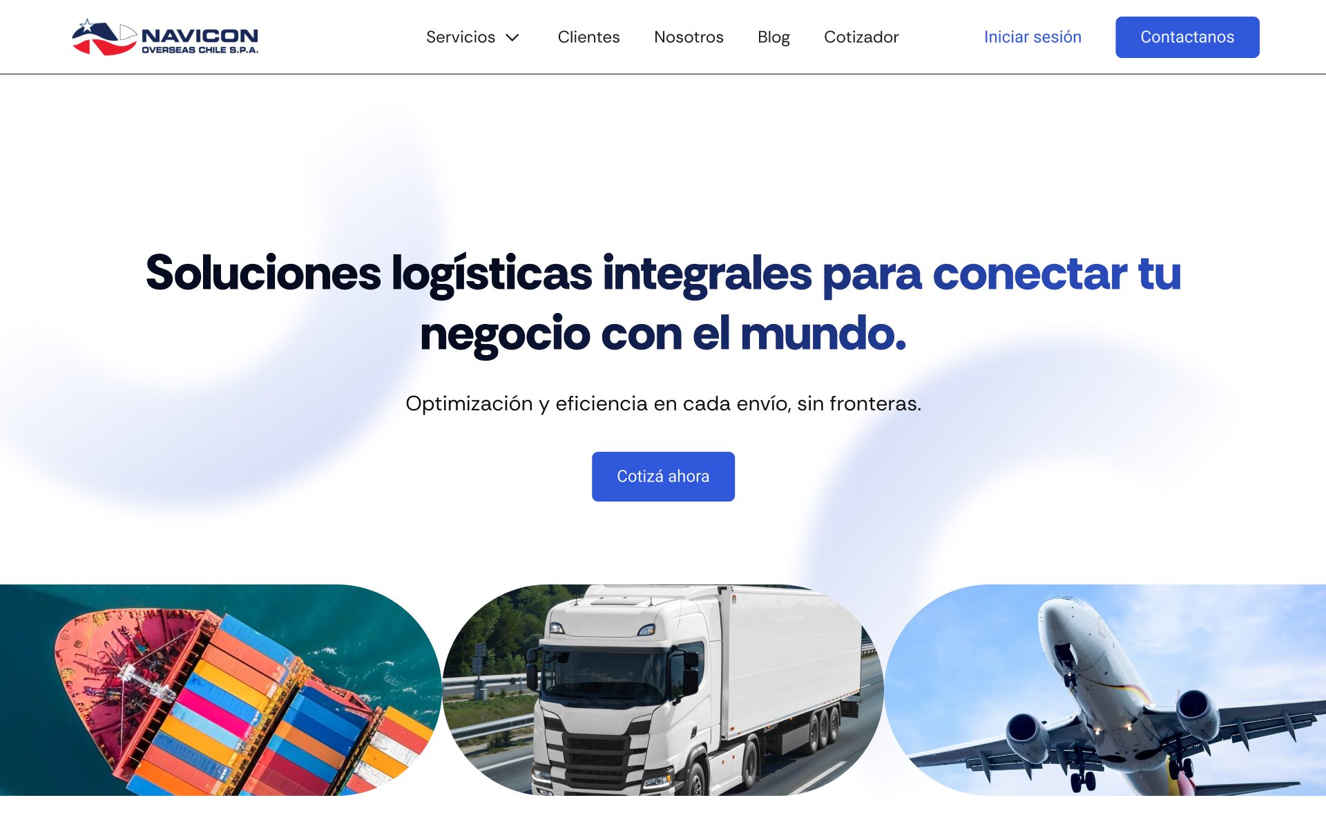 Servicios - Navicon Chile