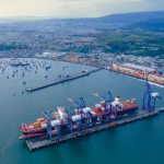 Actividad portuaria en el Biobío