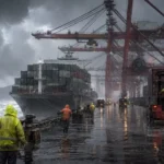 Puertos de China bajo presión: espacio limitado y tarifas marítimas al alza