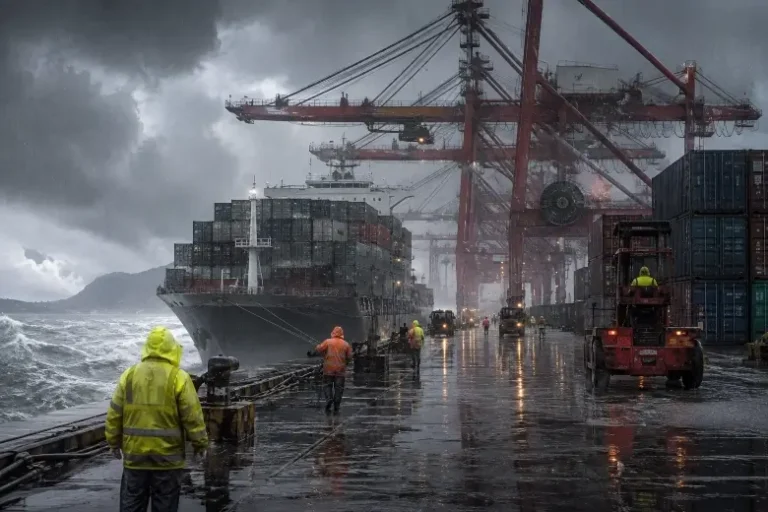 Puertos de China bajo presión: espacio limitado y tarifas marítimas al alza